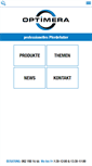Mobile Screenshot of optimera.ch