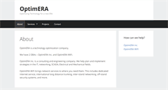 Desktop Screenshot of optimera.us